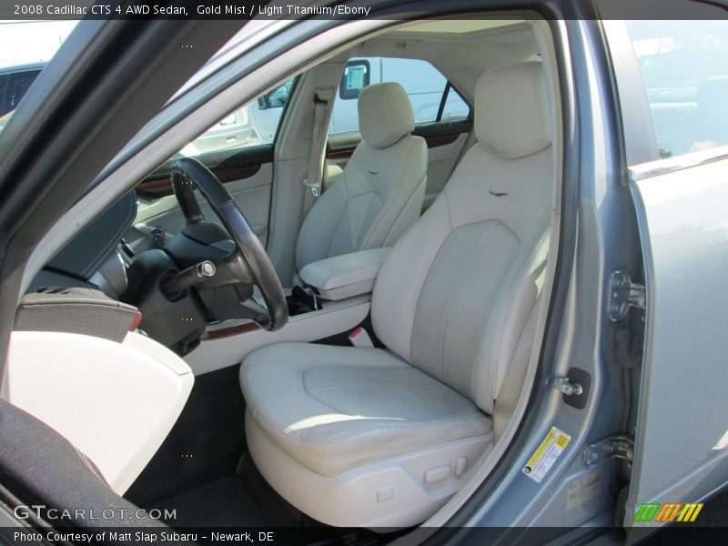 Gold Mist / Light Titanium/Ebony 2008 Cadillac CTS 4 AWD Sedan