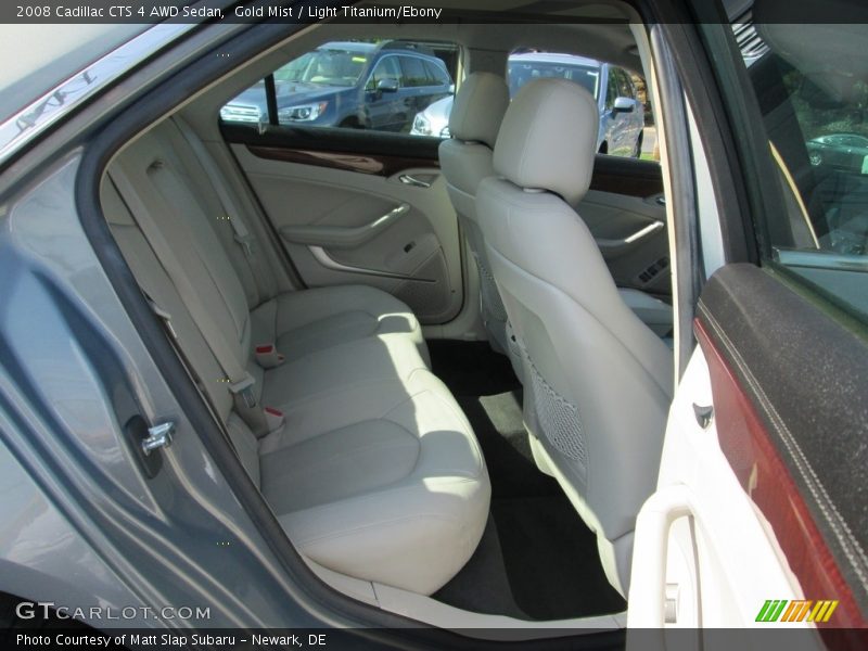 Gold Mist / Light Titanium/Ebony 2008 Cadillac CTS 4 AWD Sedan