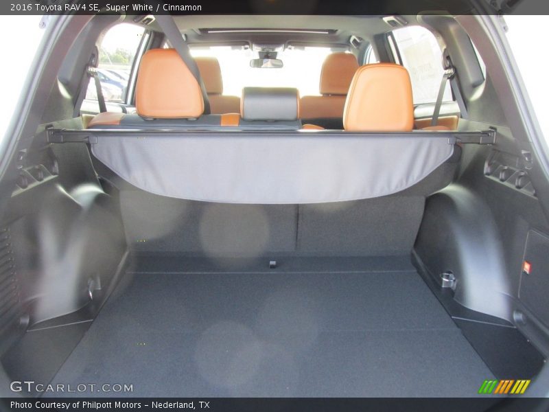  2016 RAV4 SE Trunk