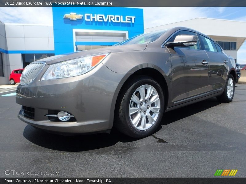 Mocha Steel Metallic / Cashmere 2012 Buick LaCrosse FWD
