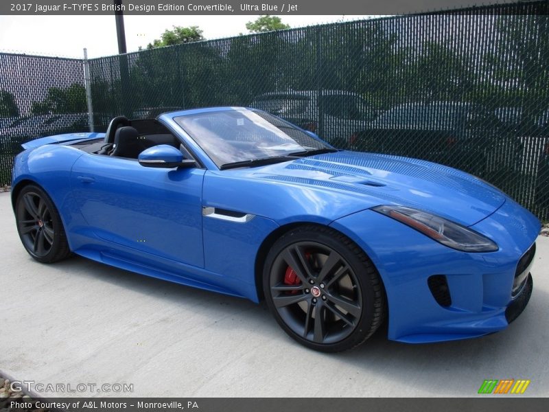  2017 F-TYPE S British Design Edition Convertible Ultra Blue