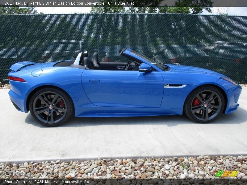  2017 F-TYPE S British Design Edition Convertible Ultra Blue