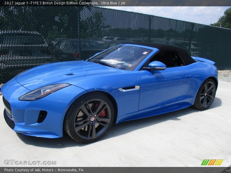  2017 F-TYPE S British Design Edition Convertible Ultra Blue