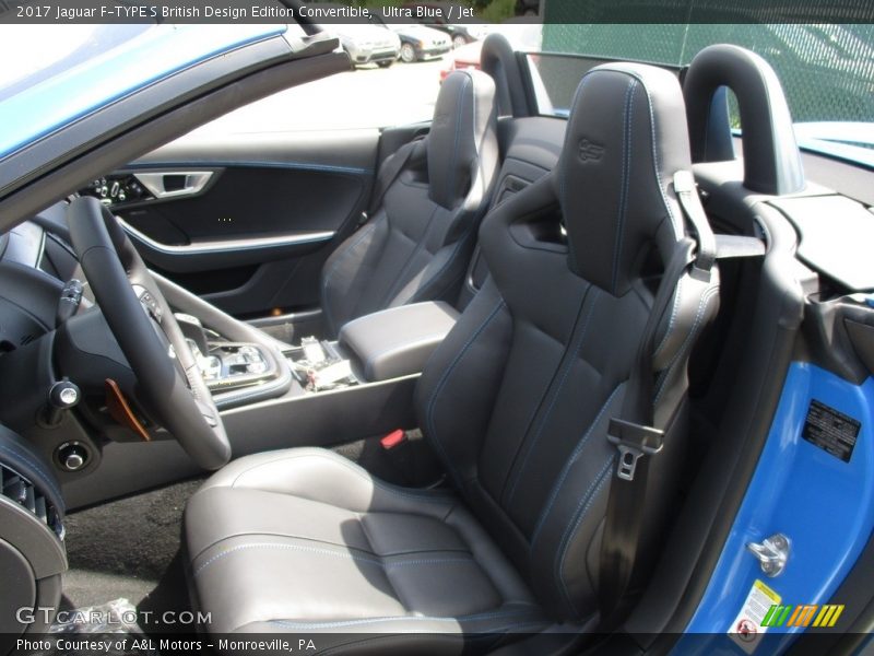 Front Seat of 2017 F-TYPE S British Design Edition Convertible