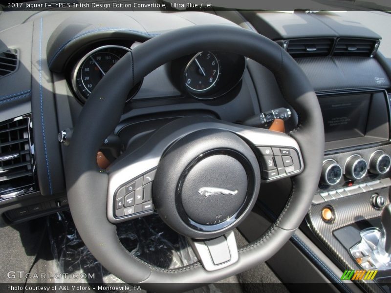 Ultra Blue / Jet 2017 Jaguar F-TYPE S British Design Edition Convertible