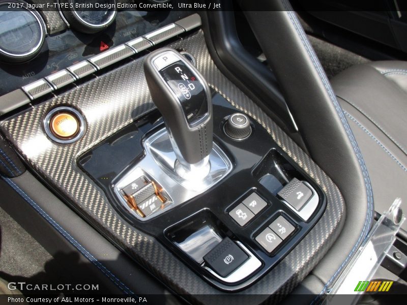  2017 F-TYPE S British Design Edition Convertible 8 Speed Automatic Shifter