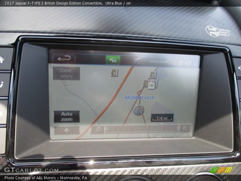 Ultra Blue / Jet 2017 Jaguar F-TYPE S British Design Edition Convertible
