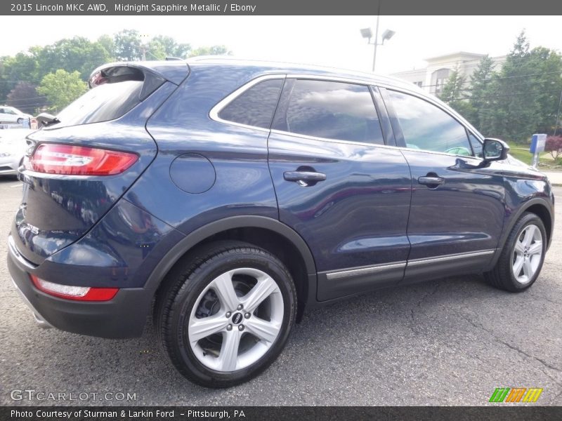 Midnight Sapphire Metallic / Ebony 2015 Lincoln MKC AWD