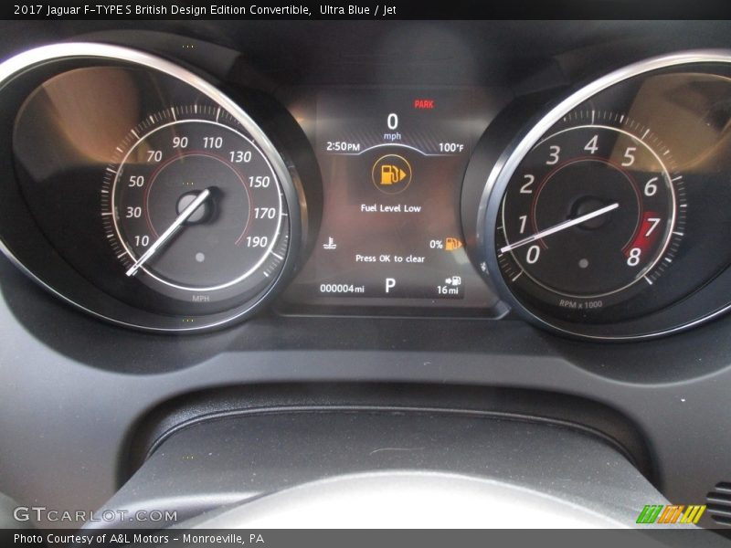 Ultra Blue / Jet 2017 Jaguar F-TYPE S British Design Edition Convertible