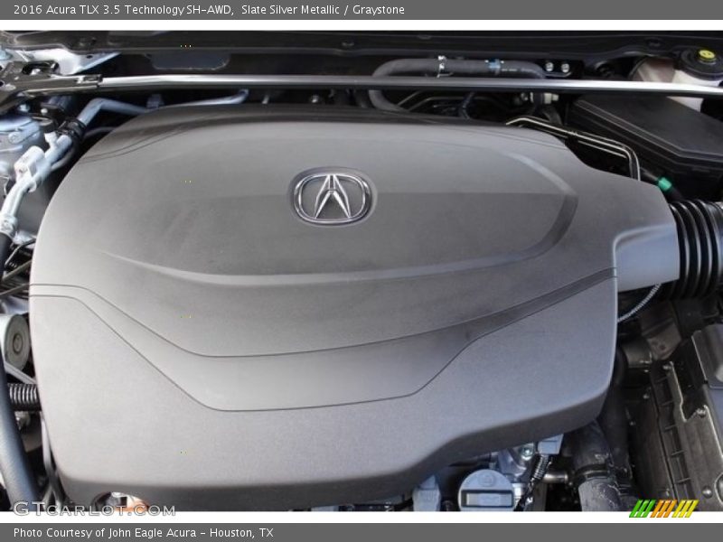 Slate Silver Metallic / Graystone 2016 Acura TLX 3.5 Technology SH-AWD