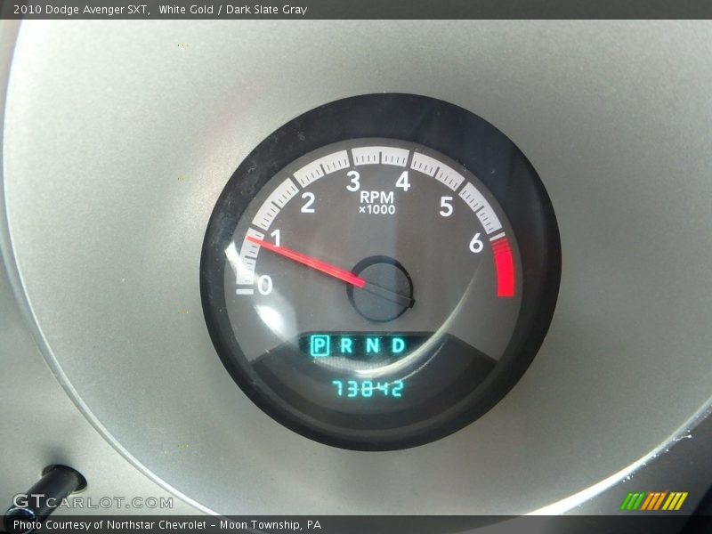 White Gold / Dark Slate Gray 2010 Dodge Avenger SXT