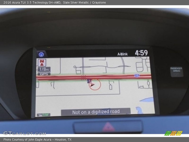 Slate Silver Metallic / Graystone 2016 Acura TLX 3.5 Technology SH-AWD