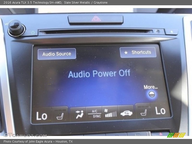 Slate Silver Metallic / Graystone 2016 Acura TLX 3.5 Technology SH-AWD