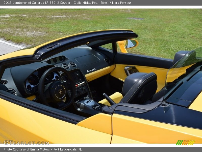 Giallo Midas Pearl Effect / Nero Perseus 2013 Lamborghini Gallardo LP 550-2 Spyder