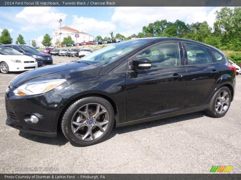 Tuxedo Black / Charcoal Black 2014 Ford Focus SE Hatchback