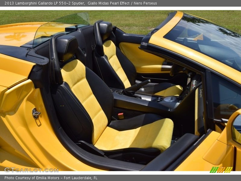 Giallo Midas Pearl Effect / Nero Perseus 2013 Lamborghini Gallardo LP 550-2 Spyder