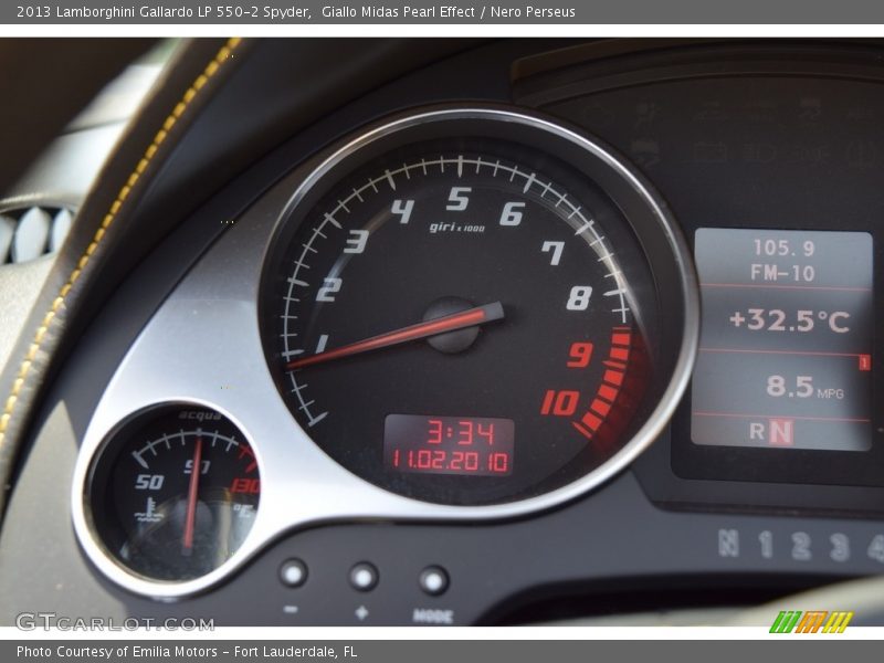  2013 Gallardo LP 550-2 Spyder LP 550-2 Spyder Gauges