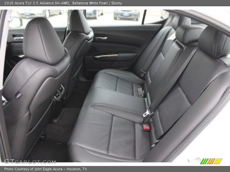 Bellanova White Pearl / Ebony 2016 Acura TLX 3.5 Advance SH-AWD
