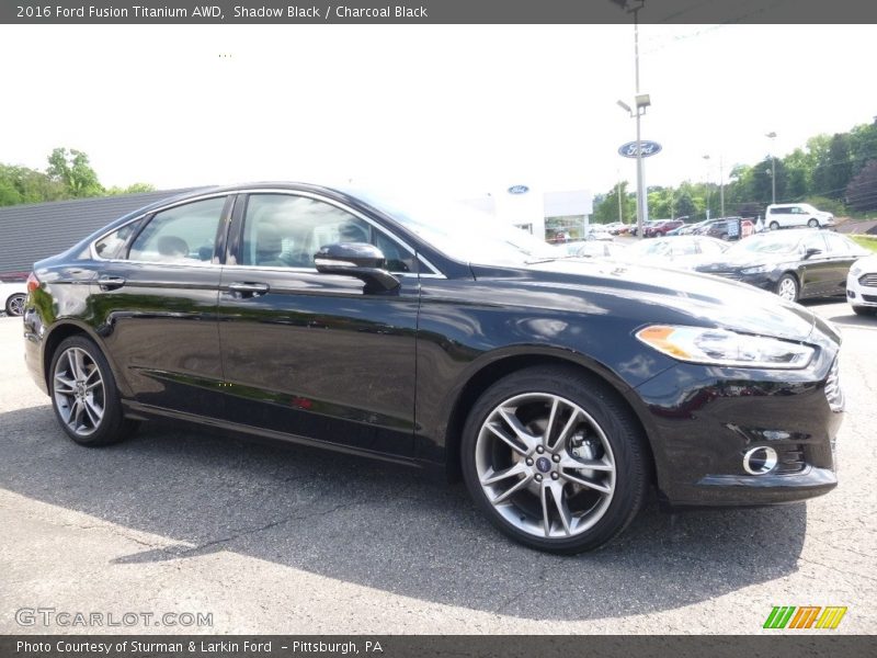 Shadow Black / Charcoal Black 2016 Ford Fusion Titanium AWD