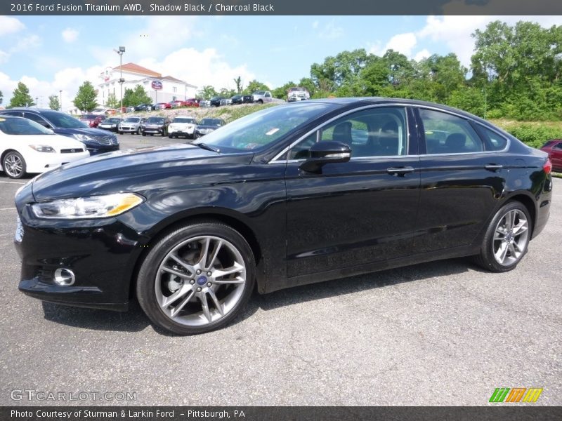 Shadow Black / Charcoal Black 2016 Ford Fusion Titanium AWD