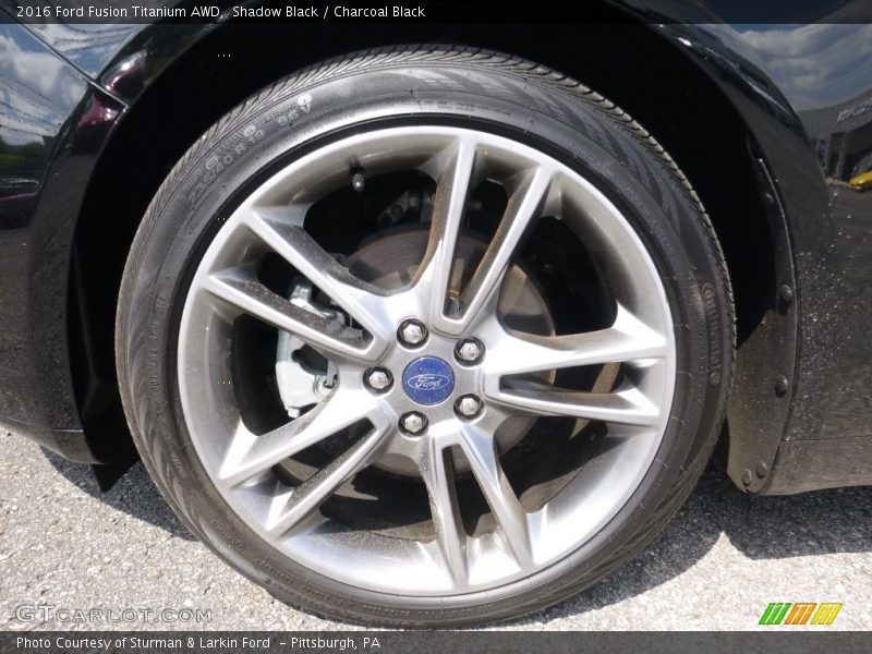 Shadow Black / Charcoal Black 2016 Ford Fusion Titanium AWD