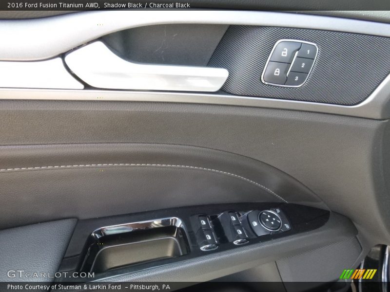 Shadow Black / Charcoal Black 2016 Ford Fusion Titanium AWD