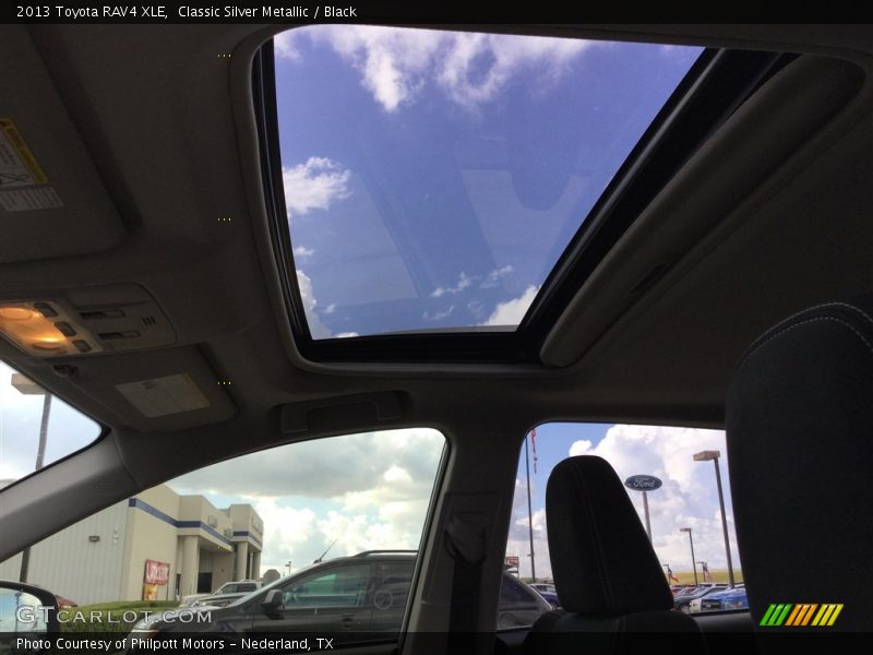 Classic Silver Metallic / Black 2013 Toyota RAV4 XLE