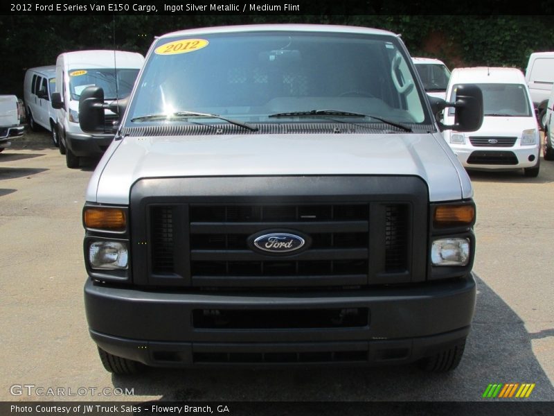 Ingot Silver Metallic / Medium Flint 2012 Ford E Series Van E150 Cargo