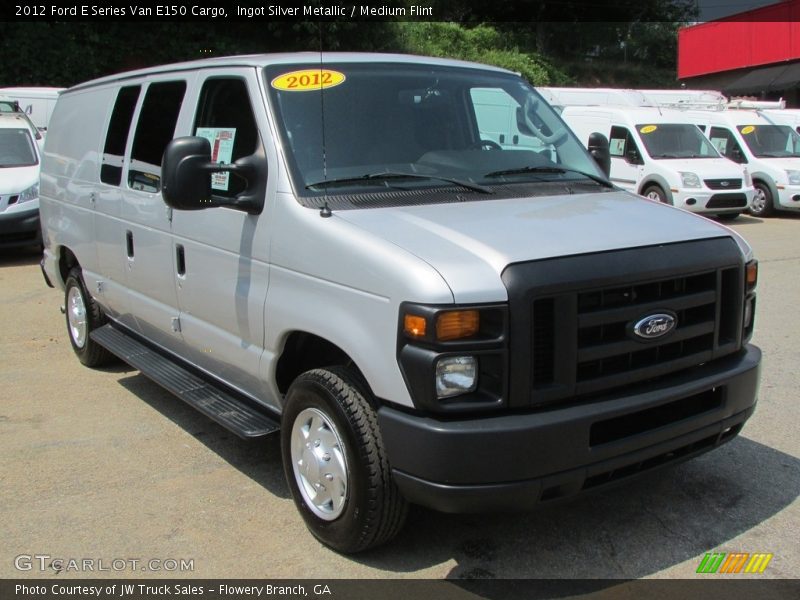 Ingot Silver Metallic / Medium Flint 2012 Ford E Series Van E150 Cargo