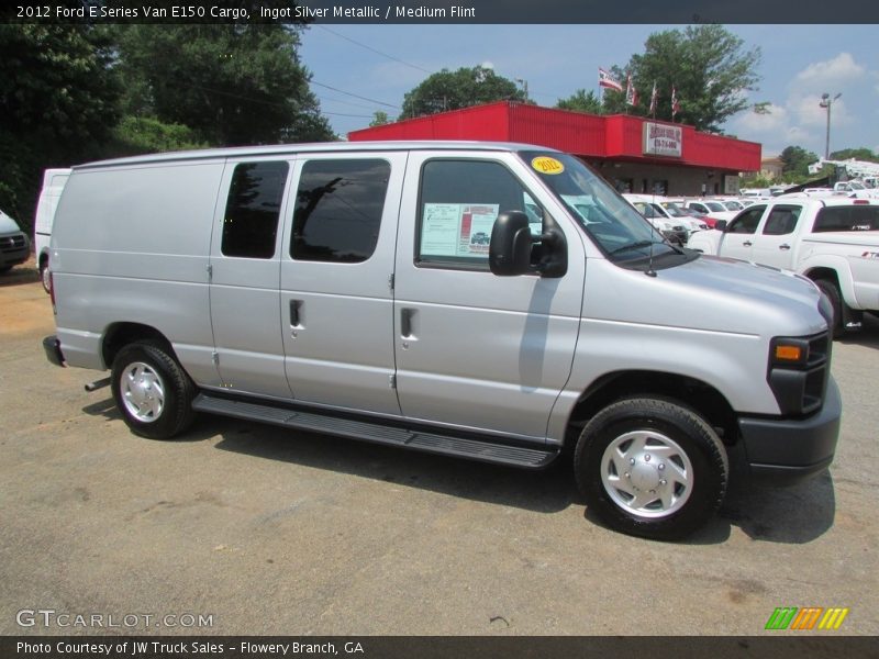 Ingot Silver Metallic / Medium Flint 2012 Ford E Series Van E150 Cargo