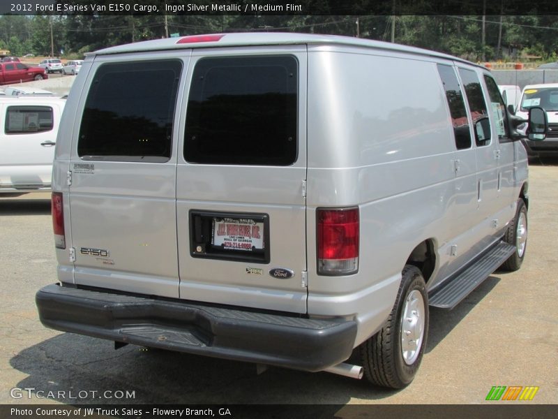 Ingot Silver Metallic / Medium Flint 2012 Ford E Series Van E150 Cargo