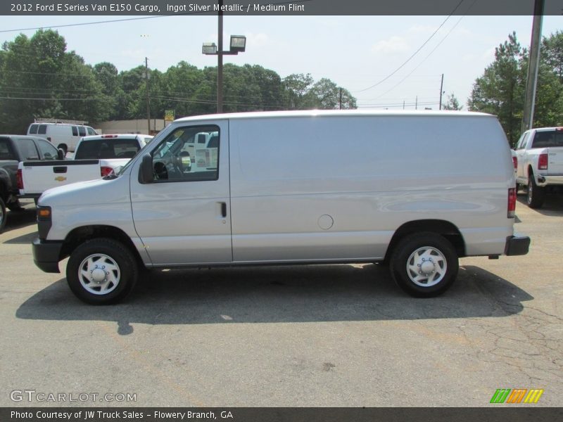 Ingot Silver Metallic / Medium Flint 2012 Ford E Series Van E150 Cargo