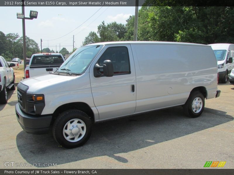 Ingot Silver Metallic / Medium Flint 2012 Ford E Series Van E150 Cargo