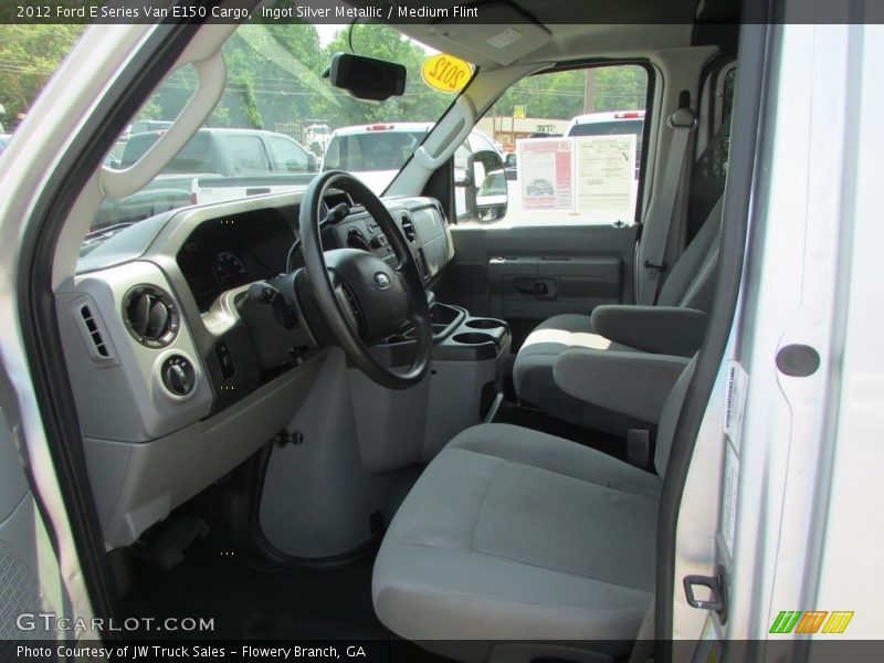 Ingot Silver Metallic / Medium Flint 2012 Ford E Series Van E150 Cargo
