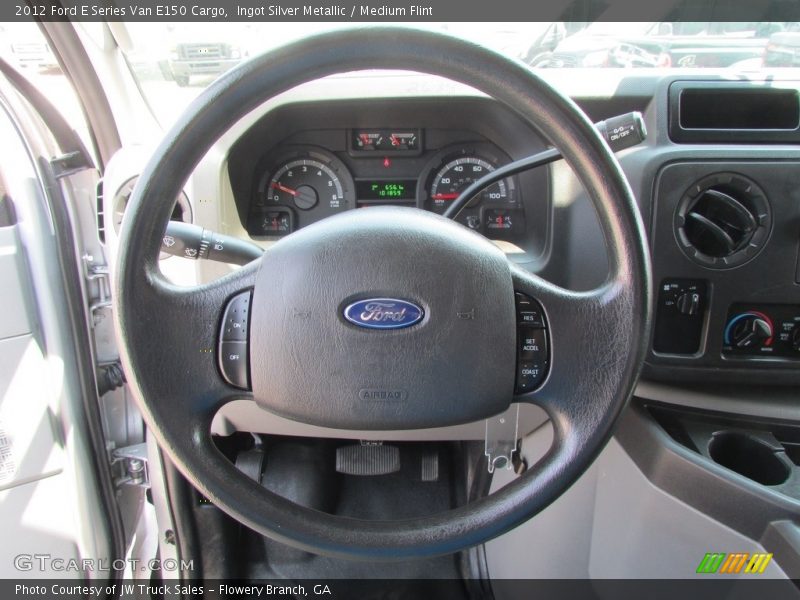 Ingot Silver Metallic / Medium Flint 2012 Ford E Series Van E150 Cargo