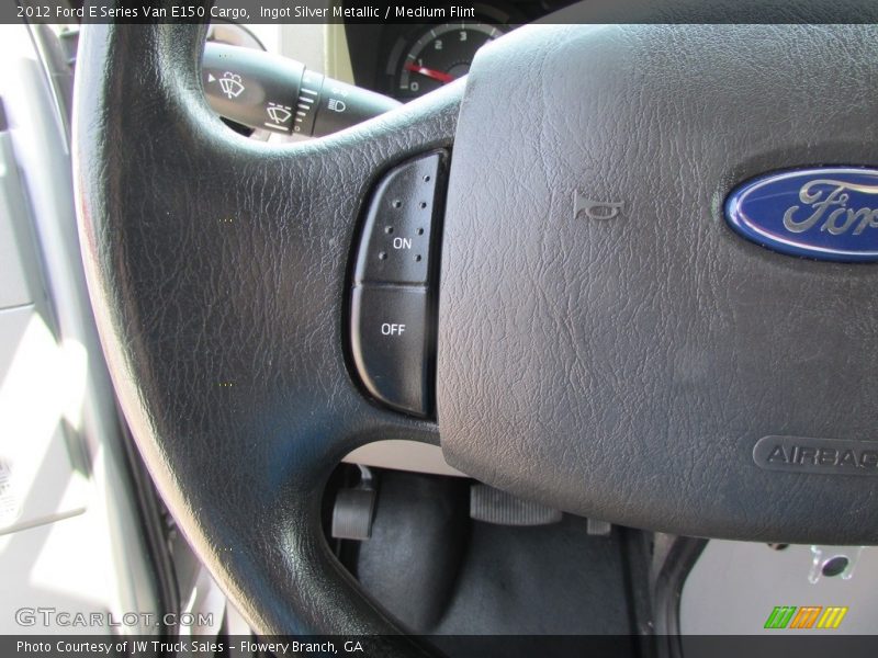 Ingot Silver Metallic / Medium Flint 2012 Ford E Series Van E150 Cargo