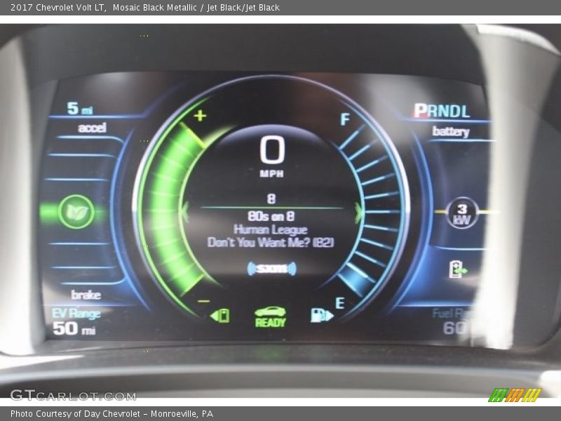 Mosaic Black Metallic / Jet Black/Jet Black 2017 Chevrolet Volt LT