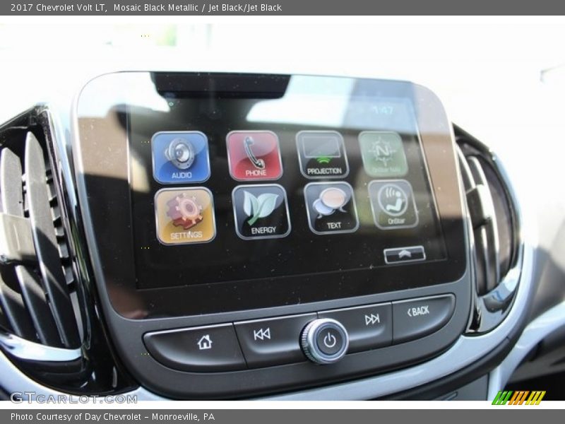 Mosaic Black Metallic / Jet Black/Jet Black 2017 Chevrolet Volt LT