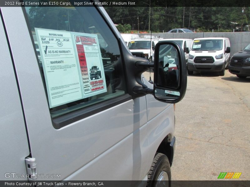 Ingot Silver Metallic / Medium Flint 2012 Ford E Series Van E150 Cargo
