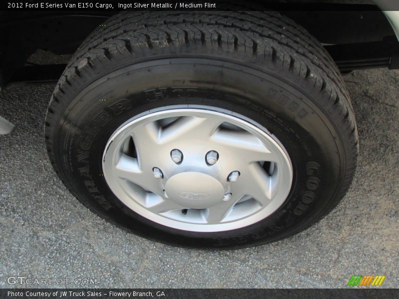 Ingot Silver Metallic / Medium Flint 2012 Ford E Series Van E150 Cargo