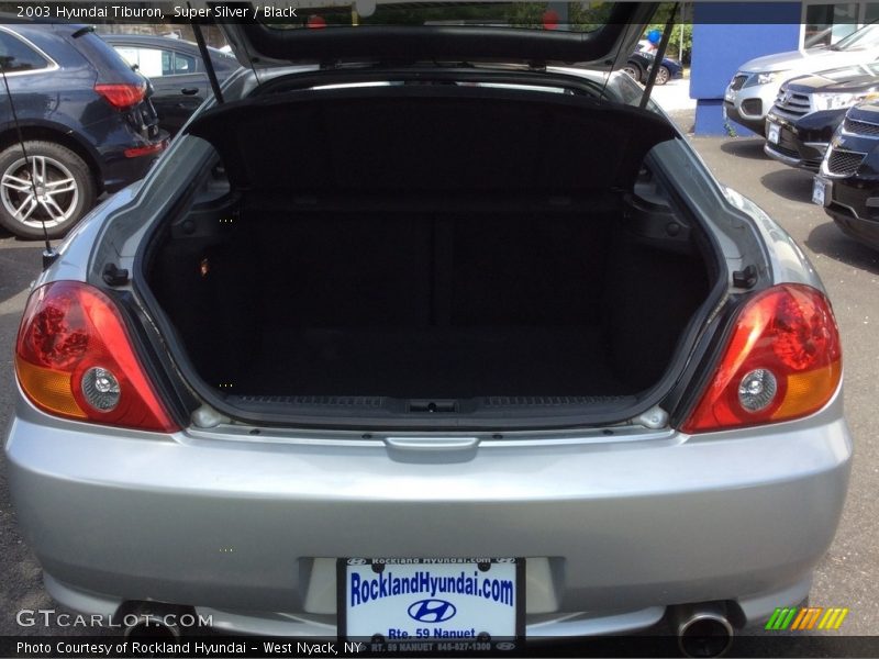 Super Silver / Black 2003 Hyundai Tiburon