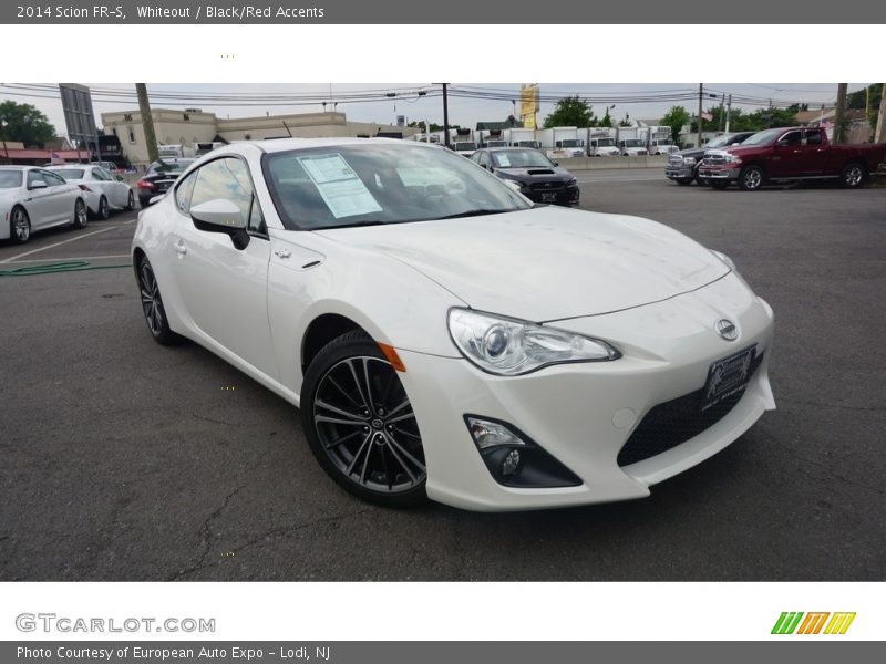 Whiteout / Black/Red Accents 2014 Scion FR-S