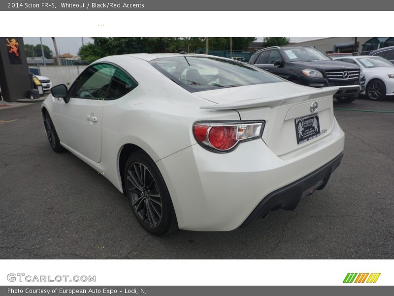 Whiteout / Black/Red Accents 2014 Scion FR-S