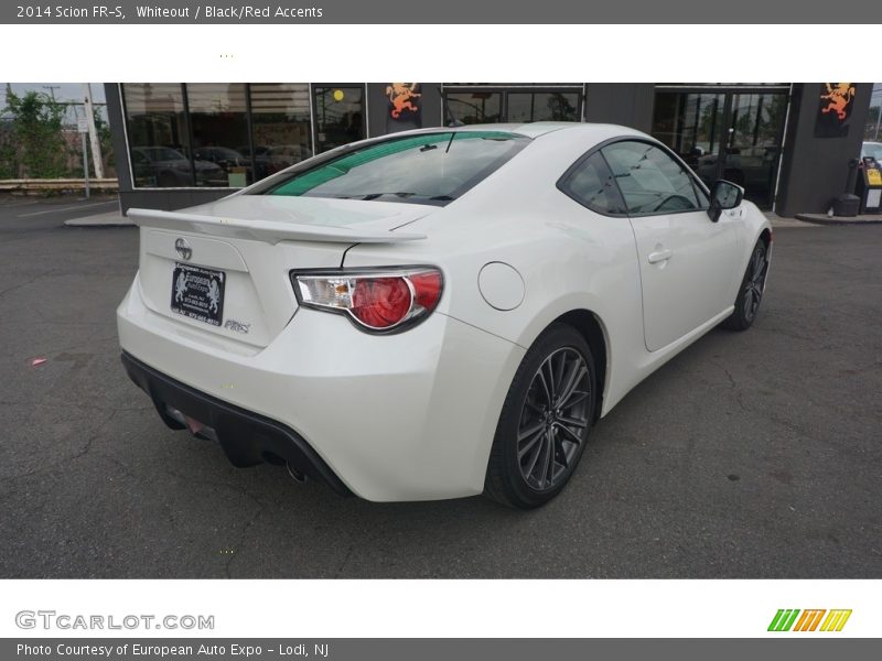 Whiteout / Black/Red Accents 2014 Scion FR-S