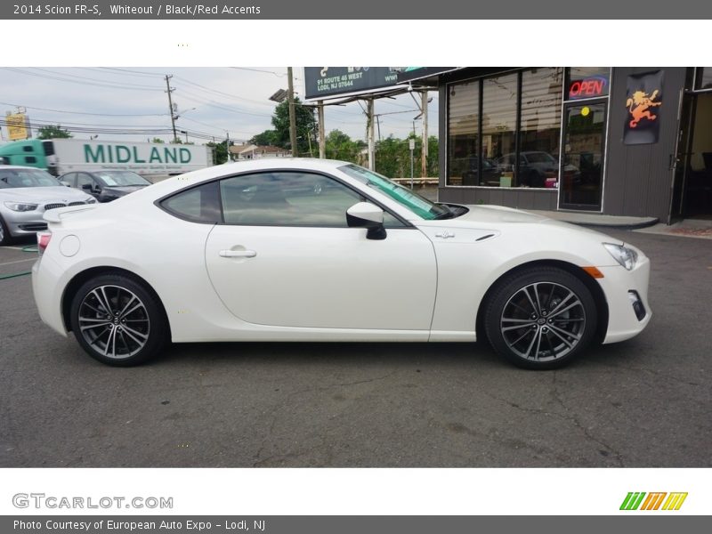 Whiteout / Black/Red Accents 2014 Scion FR-S