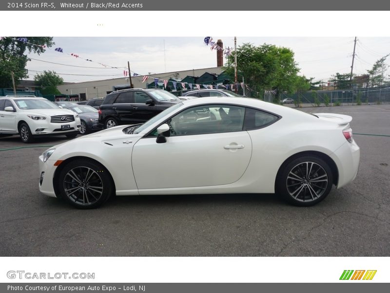 Whiteout / Black/Red Accents 2014 Scion FR-S