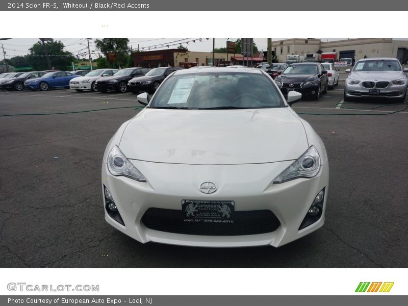 Whiteout / Black/Red Accents 2014 Scion FR-S
