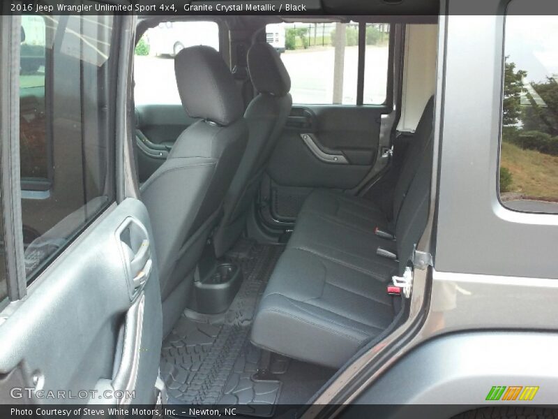 Granite Crystal Metallic / Black 2016 Jeep Wrangler Unlimited Sport 4x4