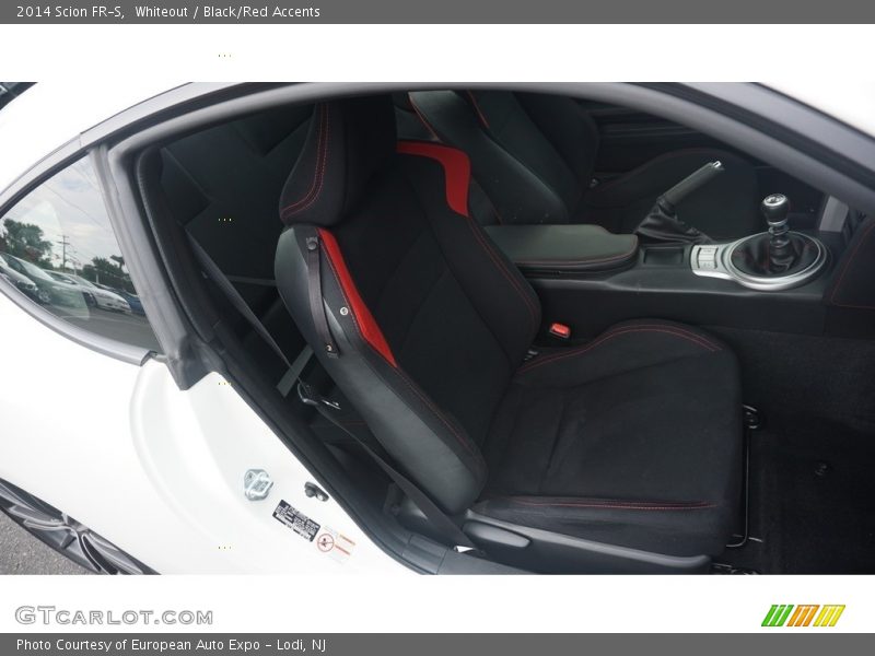 Whiteout / Black/Red Accents 2014 Scion FR-S