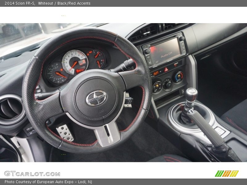 Whiteout / Black/Red Accents 2014 Scion FR-S